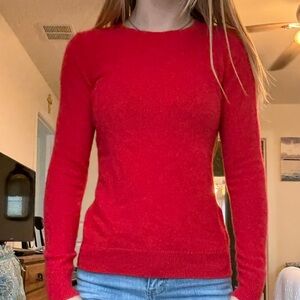 Red Women's Sweater Cashmere